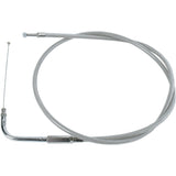 DRAG SPECIALTIES 0650-0298 Stainless Braided Throttle Cable 39-1/2"