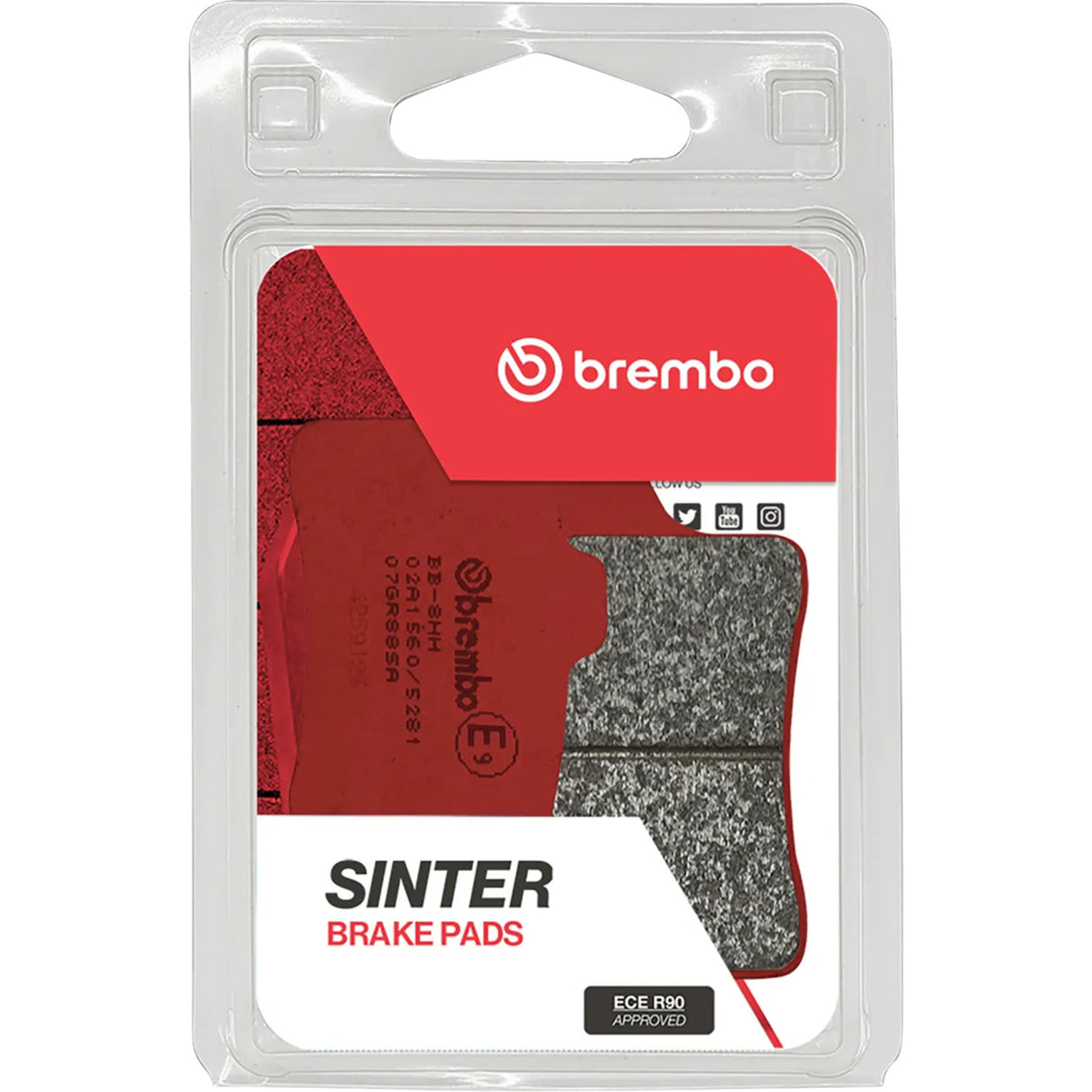 BREMBO 1721-3878 07GR88SA PRIME Sinter SA Brake Pads