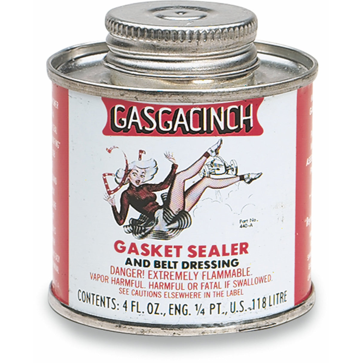 JAMES GASKET DS-173402 JGI-GS#2 Gasgacinch Gasket Sealer and Belt Dressing Gasgasinch Gasket Sealer - 4 U.S. fl oz.