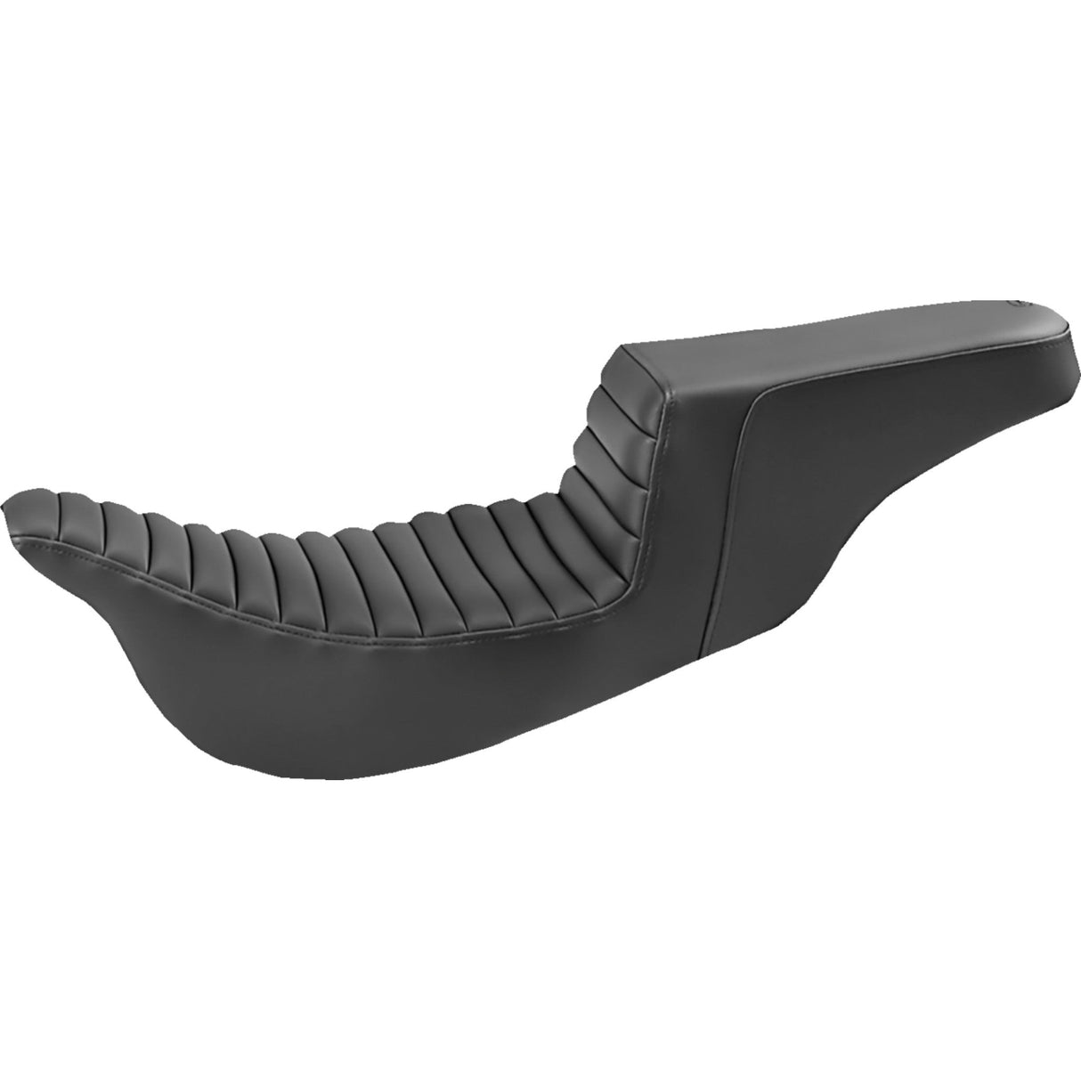 Saddlemen Extended Reach Step-Up Seats Tuck-N-Roll Black - 808-07B-171EXT For Harley Touring 2008-2025