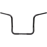 FAT Baggers INC. 1-1/4" EZ Install Round Top Handlebar 14" Black - 903014-B For Harley Touring 1986-2022
