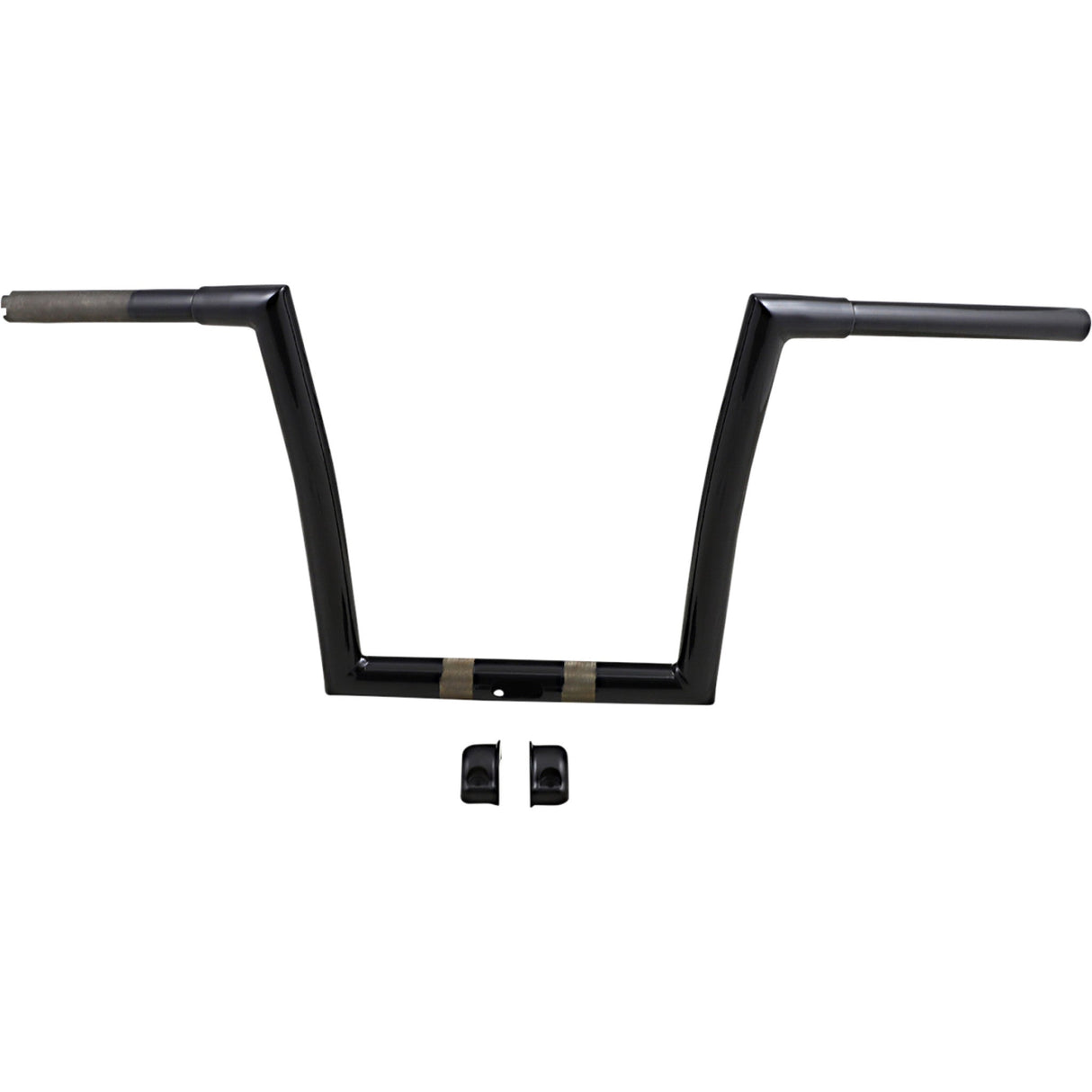Todd's Cycle 1-1/4" Touring Handlebar 12" Black For Harley Road Glide 2015-2022