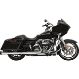 Bassani Xhaust DNT® Megaphone Slip-On Mufflers Chrome - 1F572DNT6 For Harley Touring 2017-2026