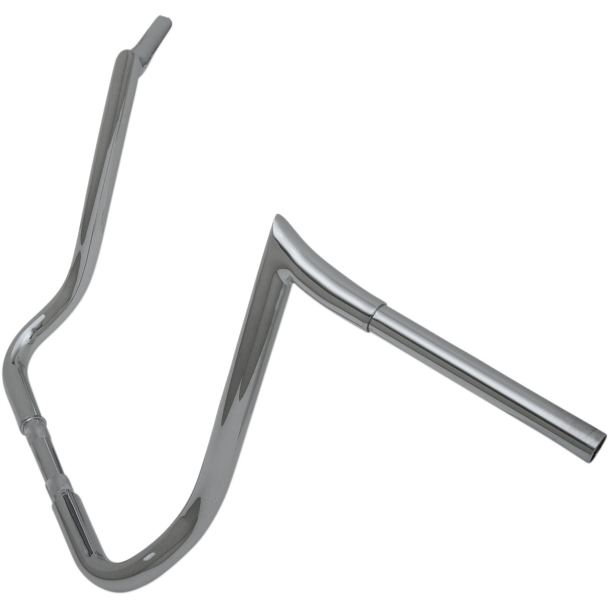 LA Choppers 1-1/4" Prime Ape Bagger Handlebar 16" Chrome - LA-7352-16 For Harley Touring 1999-2022