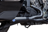2-into-1 Qualifier Exhaust System - 50-State - Black - Stainless Steel - 1810-3177