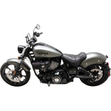 MUSTANG 0810-2380 88200 Runaround Solo Seat Runaround Seat - Solo - Black - Tuck-n-Roll - Chief '22-'24