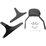 COBRA 1501-0452 602-1101B Square Sissy Bar - Mini Sissy Bar - Black - Softail