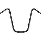 Burly Brand 1" Narrow Bottom Ape Hanger Handlebar 16" Black - B28-339 For Harley 1983-2022