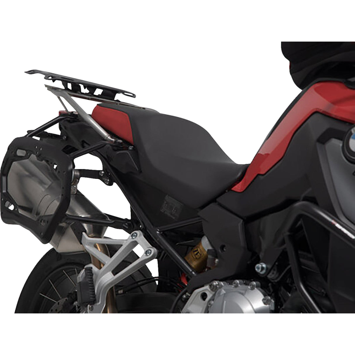 SW-MOTECH 3580-0419 KFT.07.897.70000/S TRAX ADV Aluminum Case System silver - bmw f 750/800/850/900 gs '18-'24
