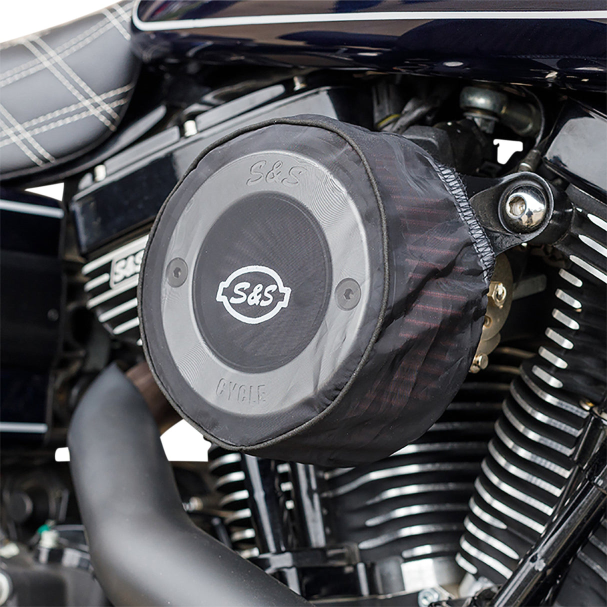 S&S CYCLE 1011-4567 170-0748 Air Filter Pre-Filter - Air Stinger™ - Round