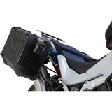 SW-MOTECH 3580-0458 KFT.01.942.70001/B TRAX ADV Aluminum Case System black - honda africa twin '19-'24
