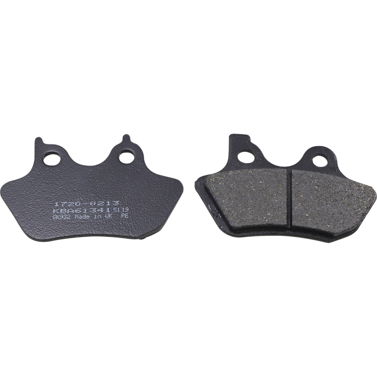 DRAG SPECIALTIES 1720-0213 Organic Harley/Buell Brake Pads Organic Brake Pads - Harley-Davidson