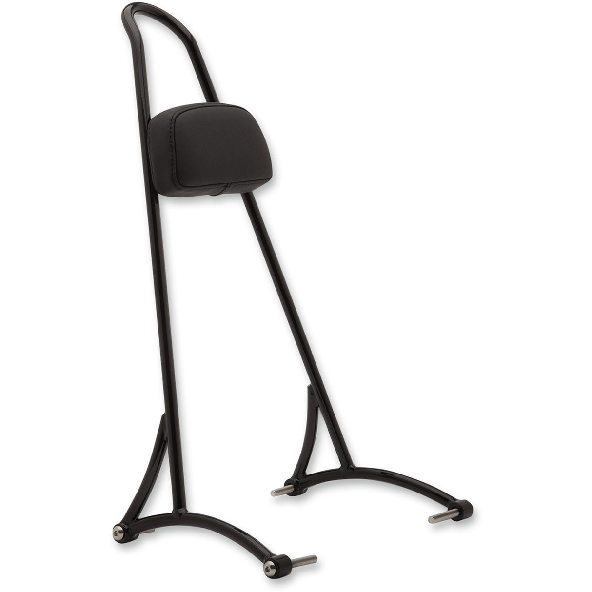 Burly Brand 20" Tall Sissy Bar Black - B13-1503B For Harley Sportster 1994-2003