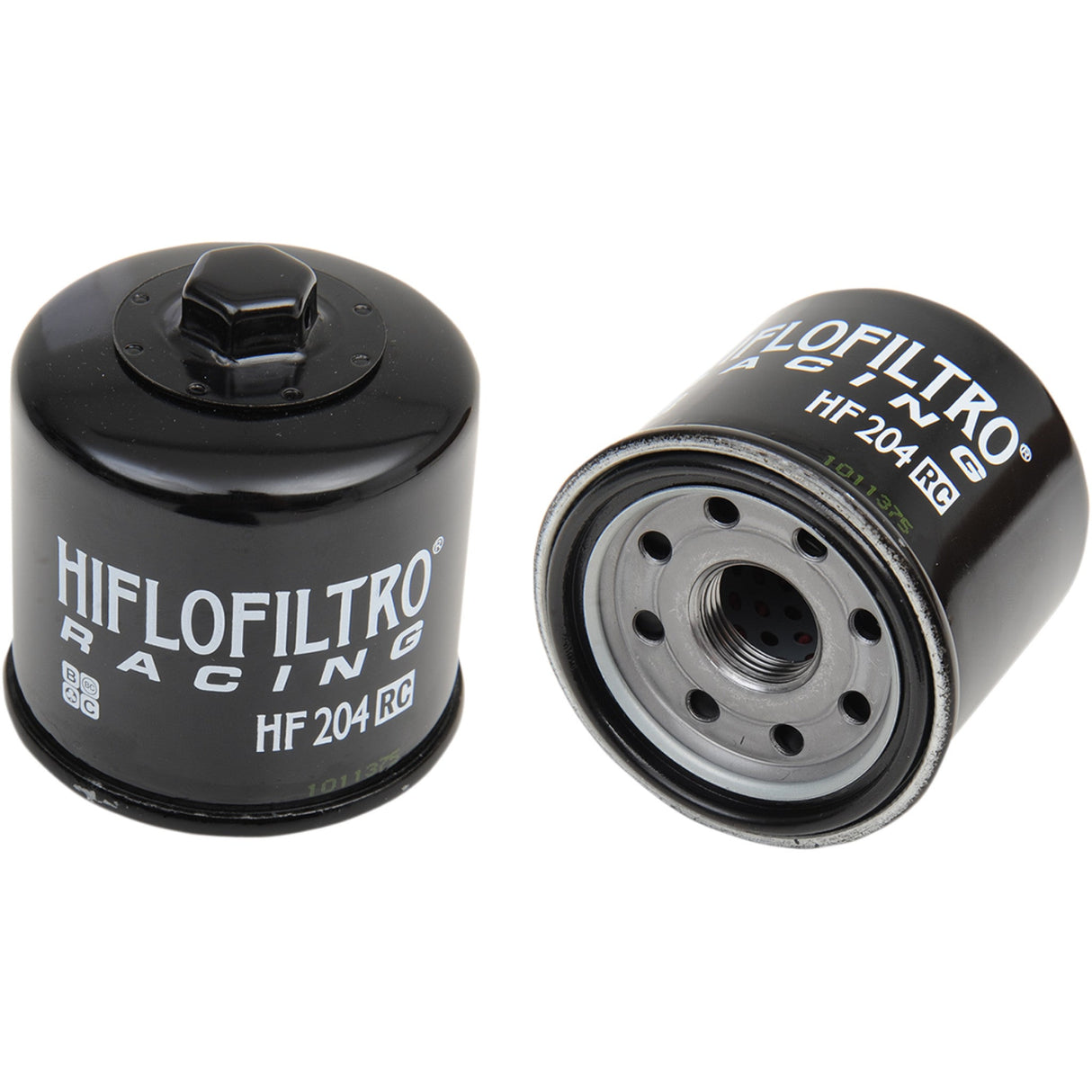 Hiflofiltro Racing Oil Filter Black - HF204RC For Honda Motorcycles 1993-2023 | Triumph Motorcycles 2003-2016