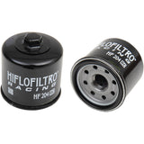 Hiflofiltro Racing Oil Filter Black - HF204RC For Honda Motorcycles 1993-2023 | Triumph Motorcycles 2003-2016