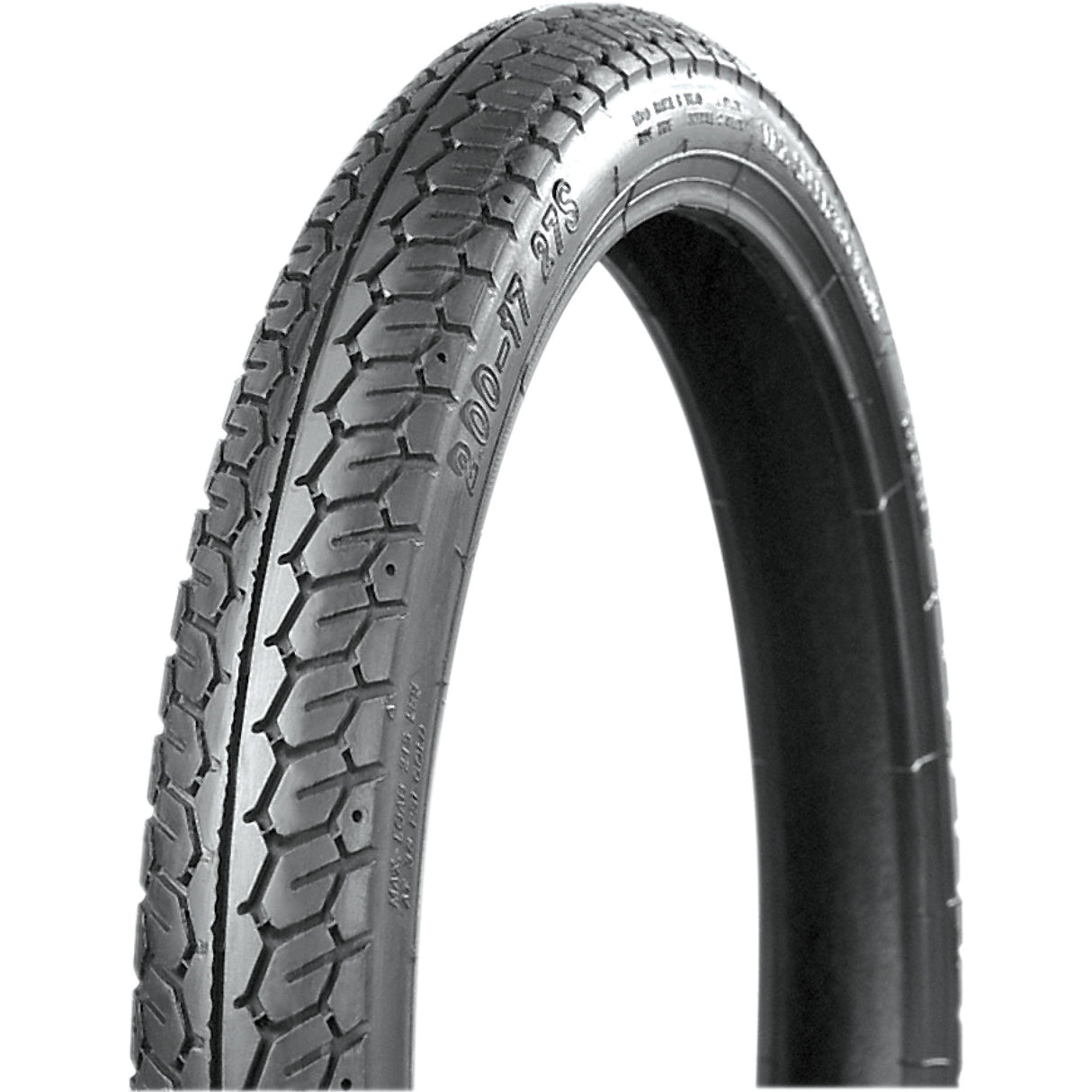 IRC 0341-0007 T10075 NR Series Universal Moped Tire Tire - NR58 - Front/Rear - 2.00-17 - 27S