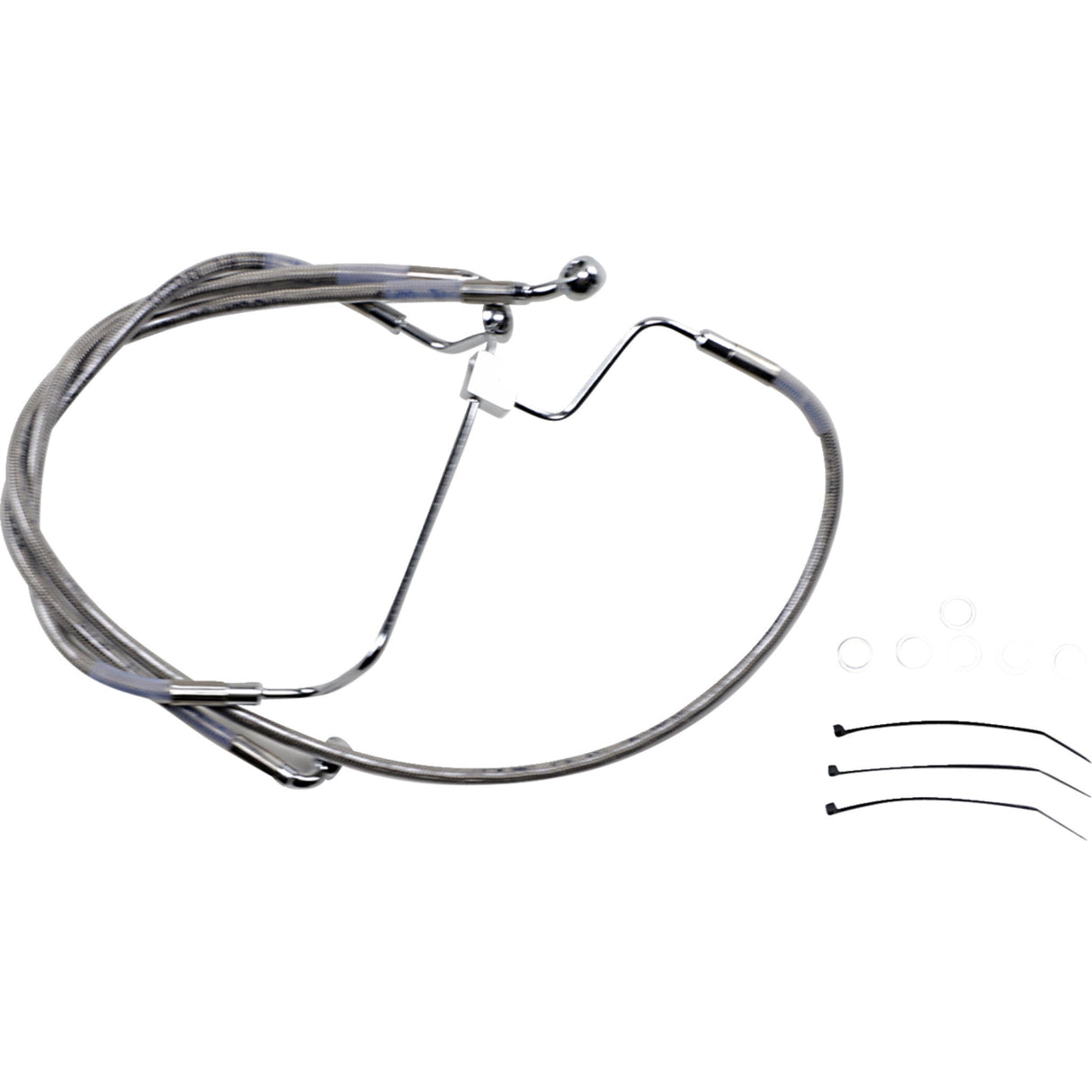 DRAG SPECIALTIES Extended Length Brake Line Kit