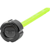 Figurati Designs Magnetic Oil Dipstick Knurled Black - FD01-MAGDSTS-KN-BLK For Indian 2014-2017