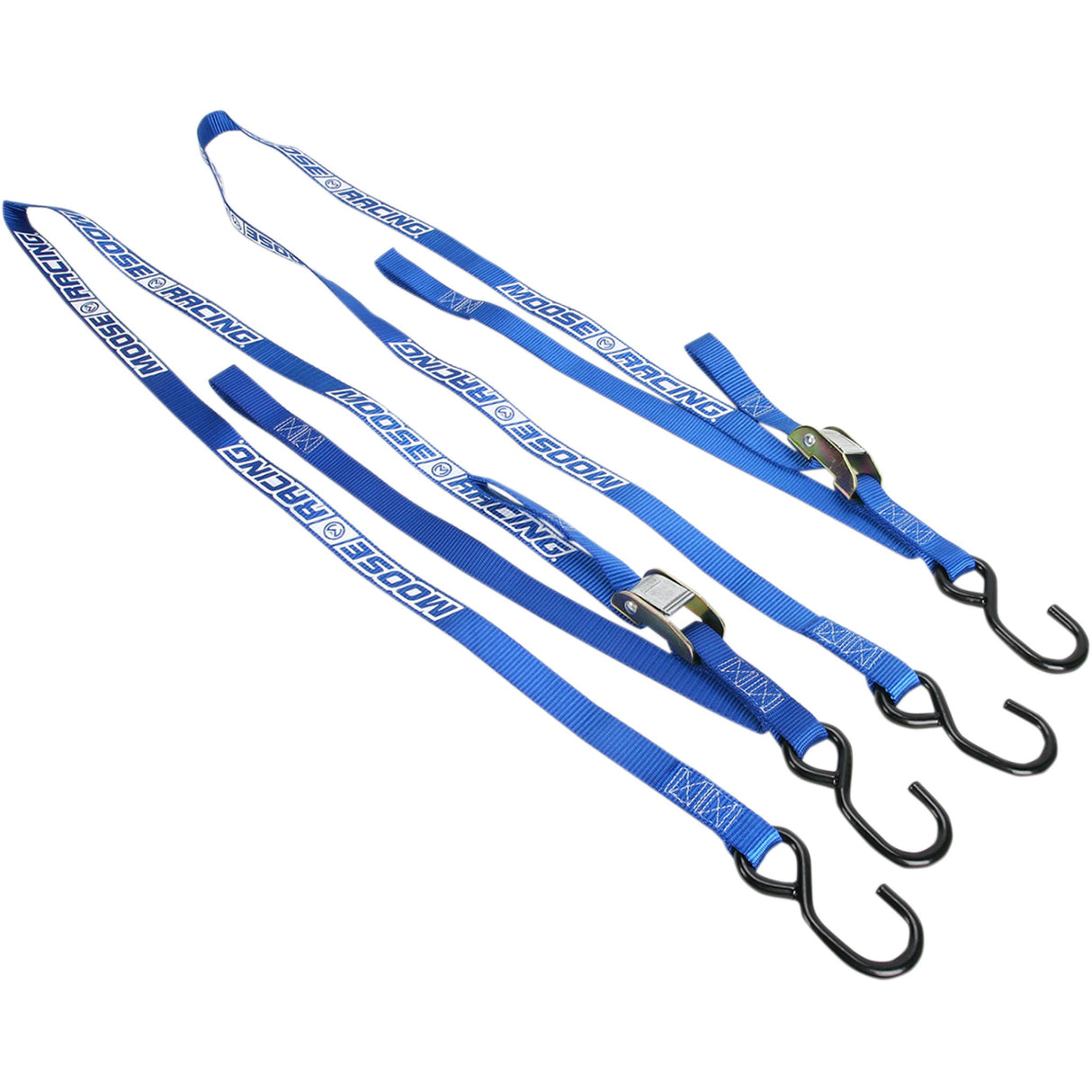 MOOSE OFFROAD 3920-0304 3920-0304 Heavy-Duty Tie-Downs Soft-Tie Tie-Downs - Blue