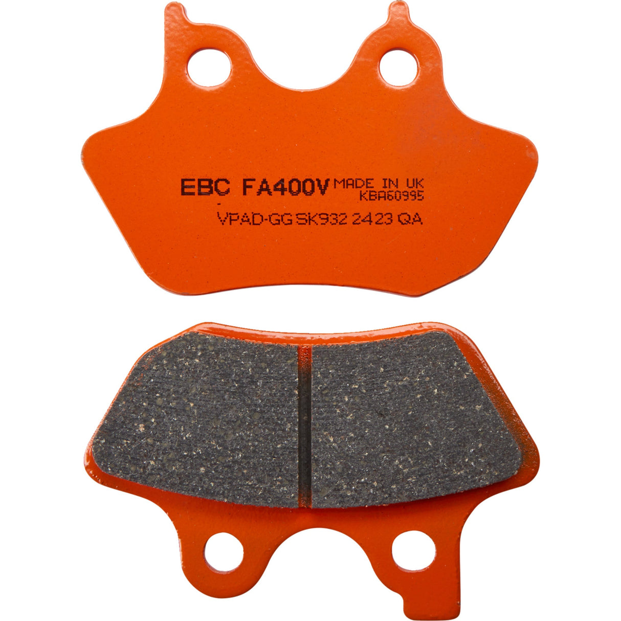 EBC Harley Buell Brake Pads Semi-Sintered - FA400V For Harley Motorcycles 2000-2007