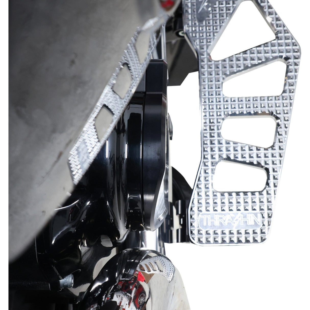 Thrashin Supply CO. Cam Cover Gen 2 Smooth Black M8 - TSC-3028-1 For Harley Touring 2023-2026