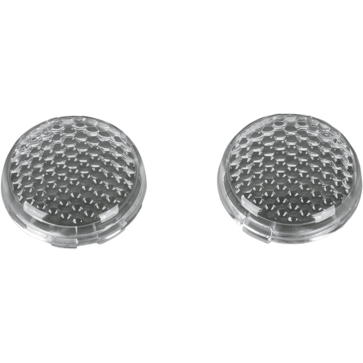 DRAG SPECIALTIES Deuce-Style LED Turn Signal Kit — Lens Replacement - Honeycomb