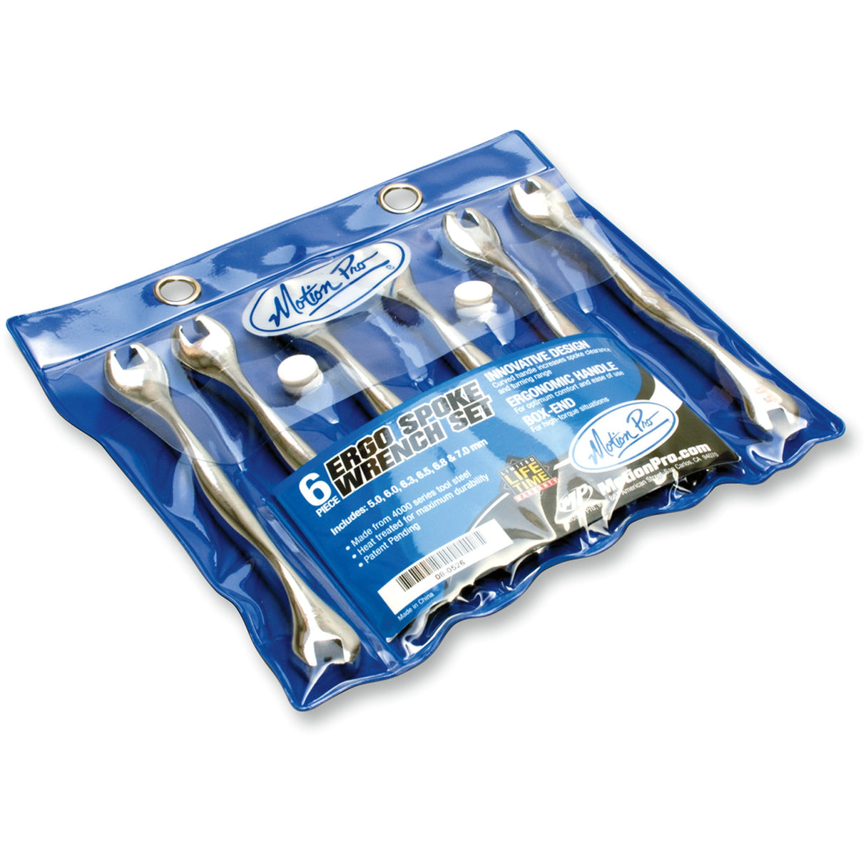 MOTION PRO 3811-0068 08-0526 Ergo Spoke Wrench™ Set Ergo Spoke Wrench - 6 Wrench Set