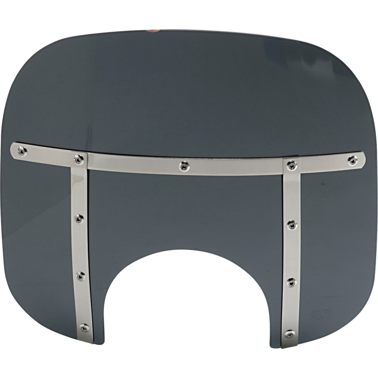 MEMPHIS SHADES 2313-0263 MEM35110 Memphis Fats Windshield Fats Windshield - 13" - Headlight - Dark Black Smoke