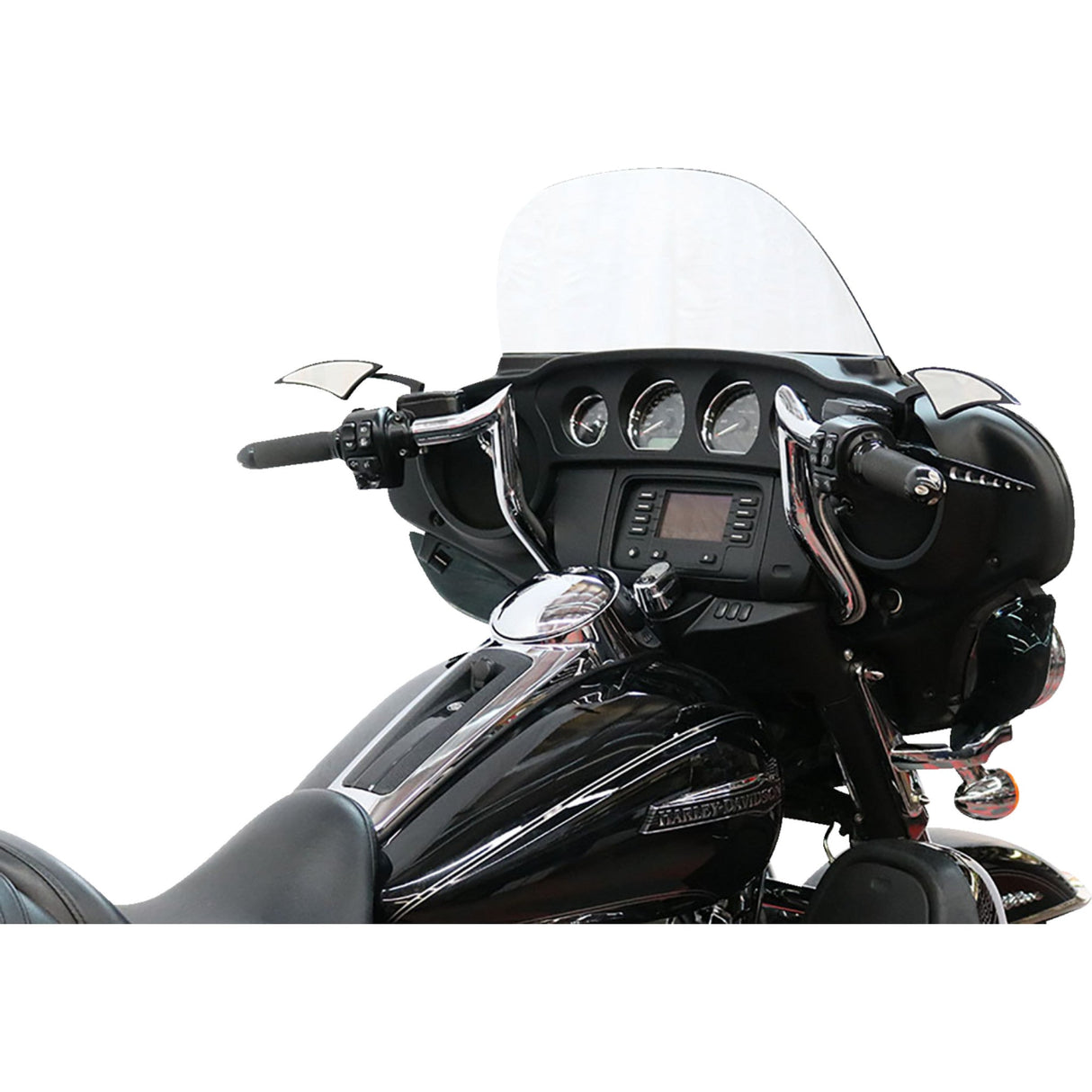 Paul Yaffe Bagger Nation Pre-Wired Handlebar Monkey Bar 8" Chrome - PYO:MBBPW-8 C For Harley Touring 2007-2023