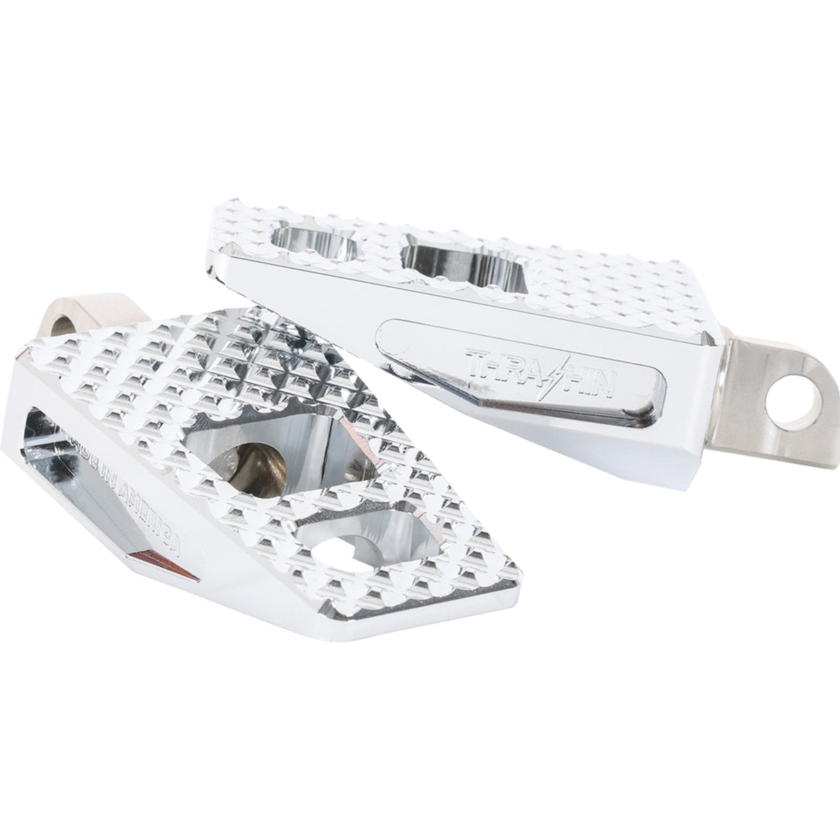 THRASHIN SUPPLY CO. 1620-2608 TSC-2020-3-D P-54 Pegs - P-54 Footpegs - Front/Rear - Chrome