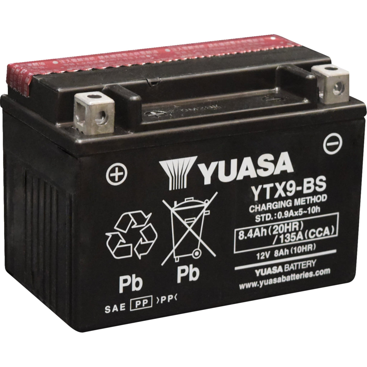 Yuasa YTX Battery - YUAM329BSIND For Kawasaki Motorcycles 1998-2023 | Honda Motorcycles 1986-2020 | Triumph Motorcycles 2008-2019