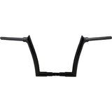 FAT Baggers INC. 1-1/2" EZ Install Pointed Top Handlebar 12" Black - 806012-B For Harley Road Glide 2015-2020