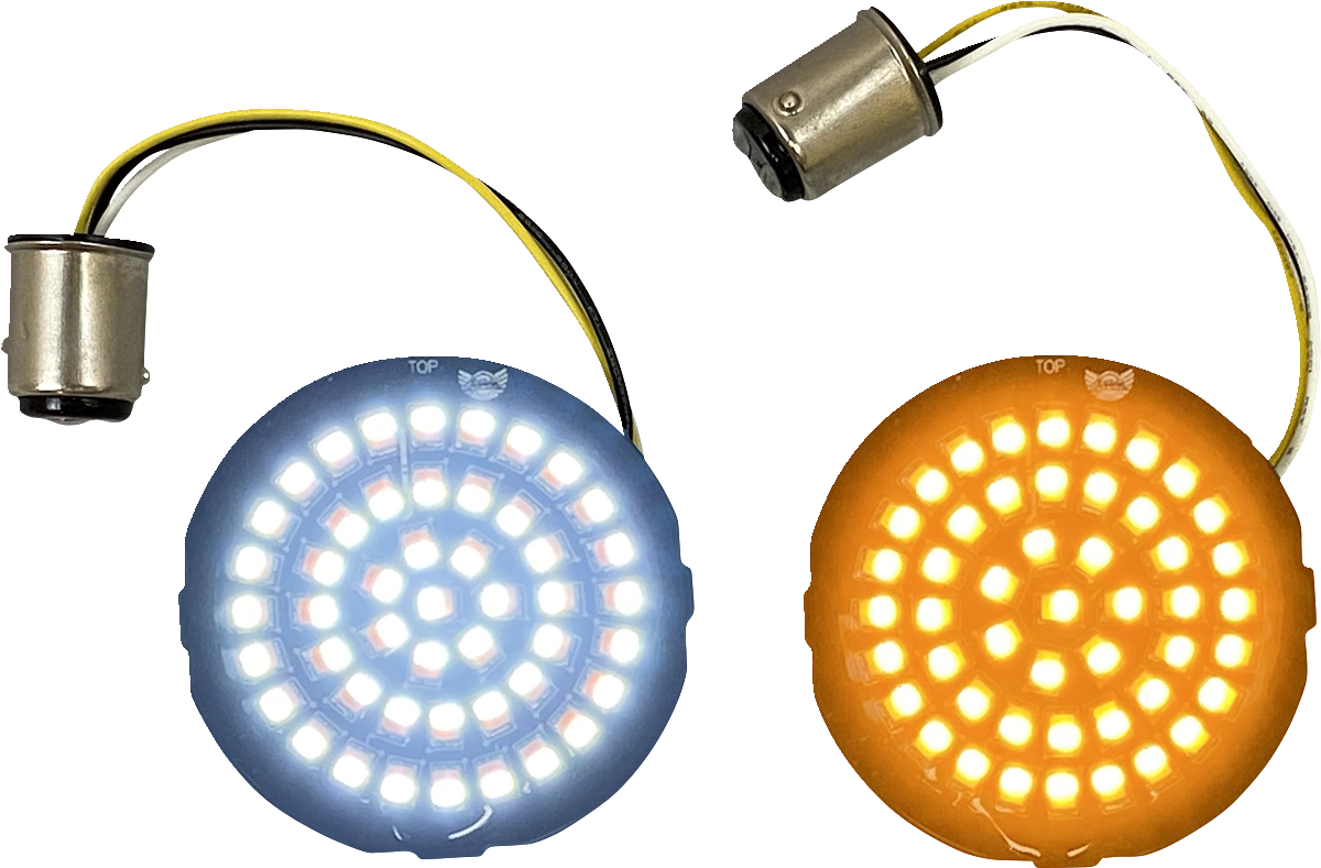 Genesis® 4 Amber/White LED Turn Signal Inserts