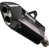 AKRAPOVIC 1811-4629 S-B13SO4-HJGTBL Slip-On Line Muffler titanium - black - bmw r 1300 gs