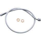 MAGNUM SHIELDING 1741-6157 AS378130 Alternate Length Upper Brake Line - 12mm-35° - 30" - Sterling Chromite II