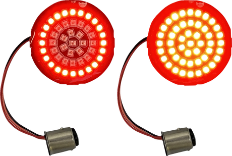 Genesis® 4 Red Ring LED Turn Signal Inserts