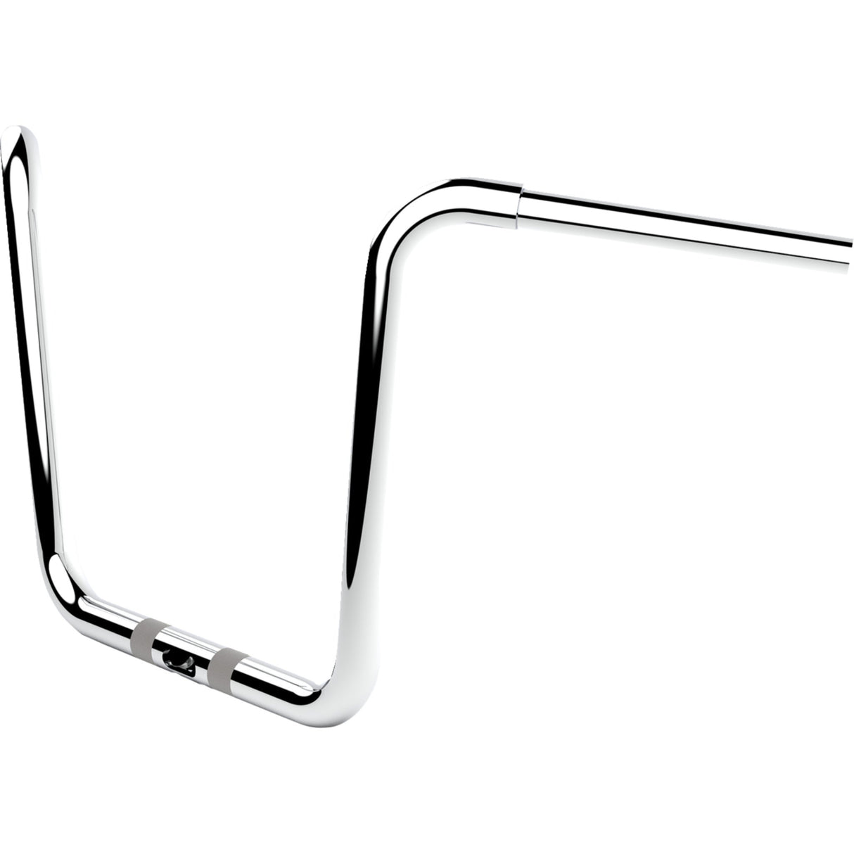 LA Choppers Twin Round Handlebar 14" Chrome - LA-7324-14C For Harley Road Glide 2015-2023