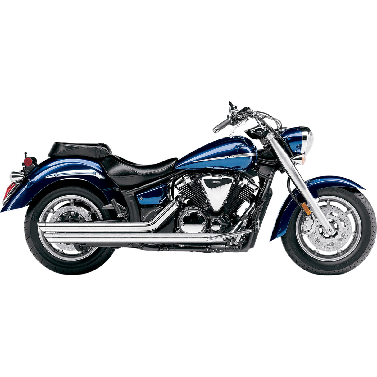 Cobra Speedster 2-Into-2 Exhaust System - 2825 Yamaha V-Star 1300 2007-2013