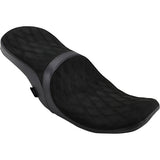 DRAG SPECIALTIES 0801-1076 Low Profile Touring Seat Low Touring Seat - Diamond - Razorback Tanks - FL '10-'23