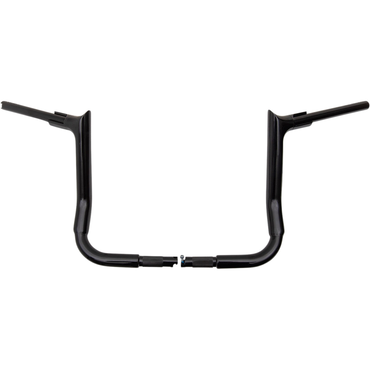 FAT Baggers INC. 1-1/2" EZ Install Pointed Top Handlebar 12" Black - 805012-B For Harley Touring 2006-2020