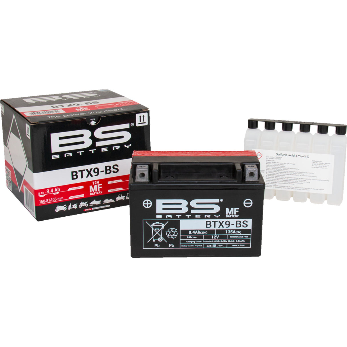 Bs Battery BTX Battery - 300621 For Triumph Motorcycles 2009-2025 | KTM Motorcycles 2012-2024 | Kymco ATV/UTV Models 2001-2015