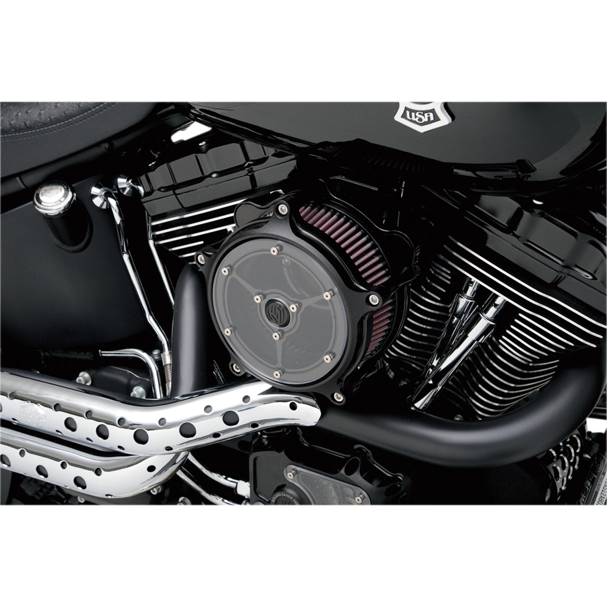 S&s Cycle Super E And G Stealth Air Cleaner - 170-0058 For Harley Motorcycles 1999-2006