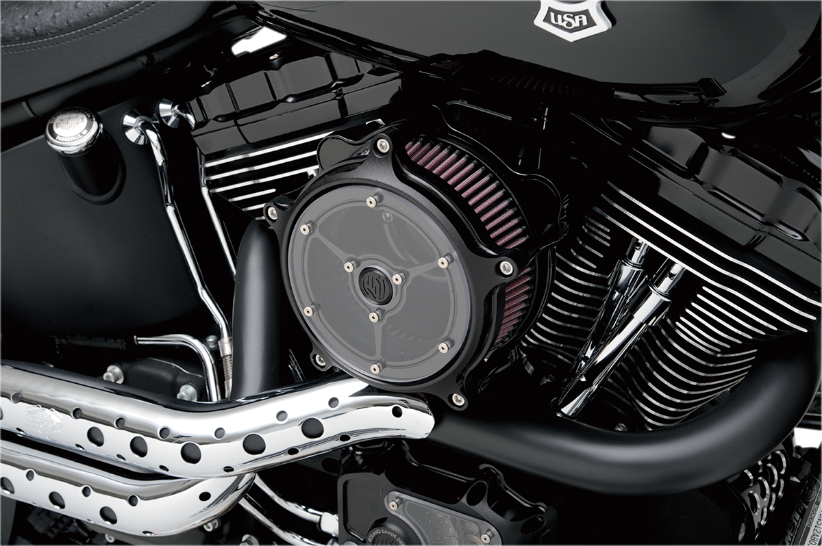 Super Stock™ Stealth Air Cleaner Kit - Black - 1010-1078