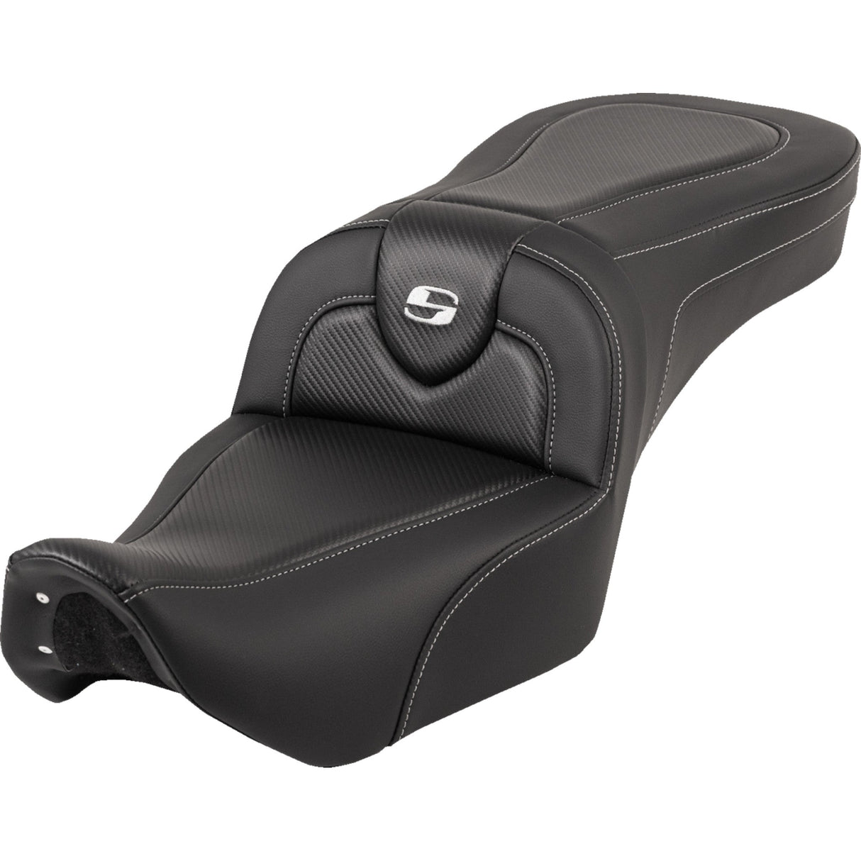 SADDLEMEN 0804-0853 822-11-185 RoadSofa™ Seat without backrest - carbon fiber - rh975 '22-'25