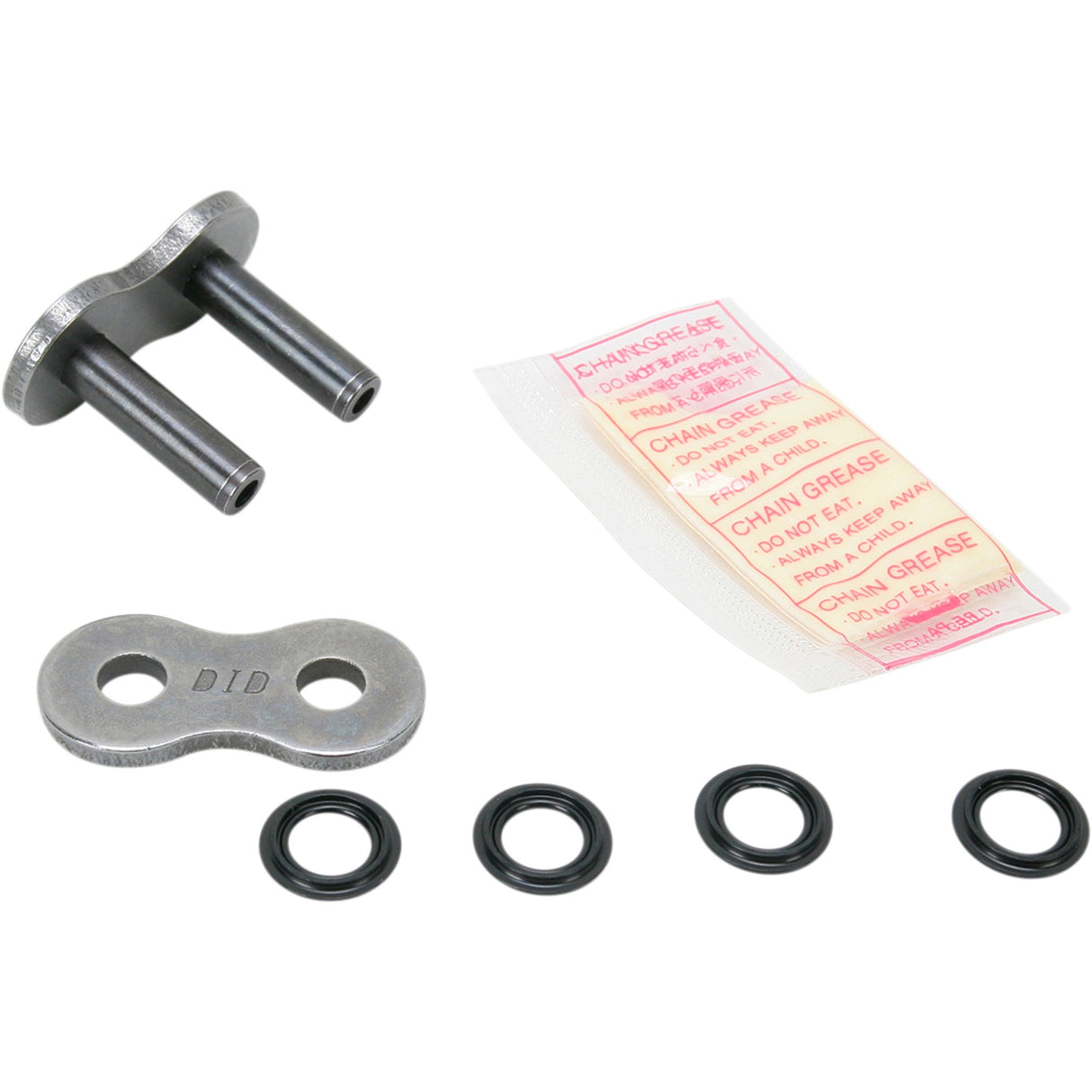DID 1225-0148 ZJ530ZVMX 530 ZVMX Connecting Link 530 ZVMX - Silver - Rivet Connecting Link