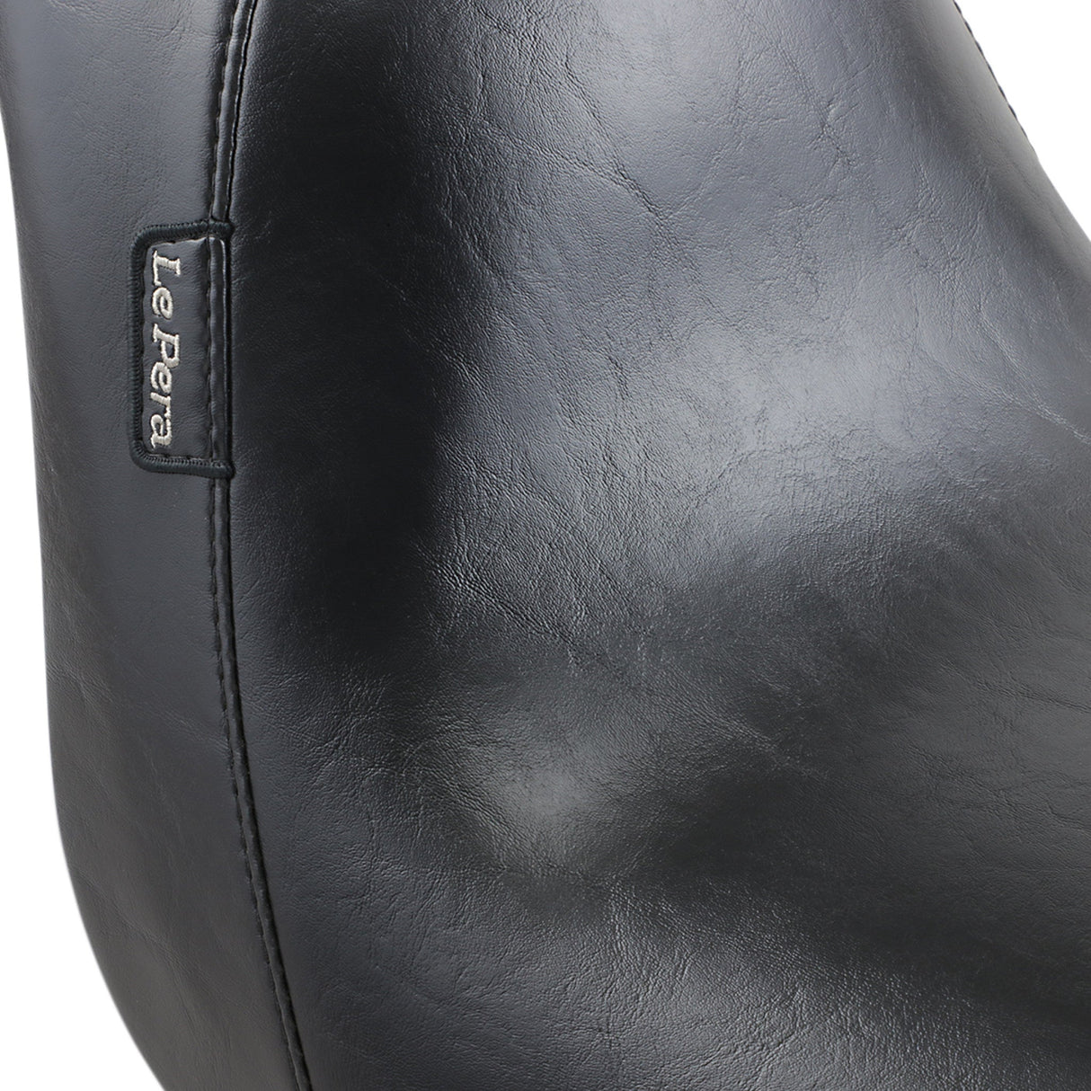 LePera Bare Bones Solo Seat Smooth Black - LGK-007 For Harley Softail 2006-2017