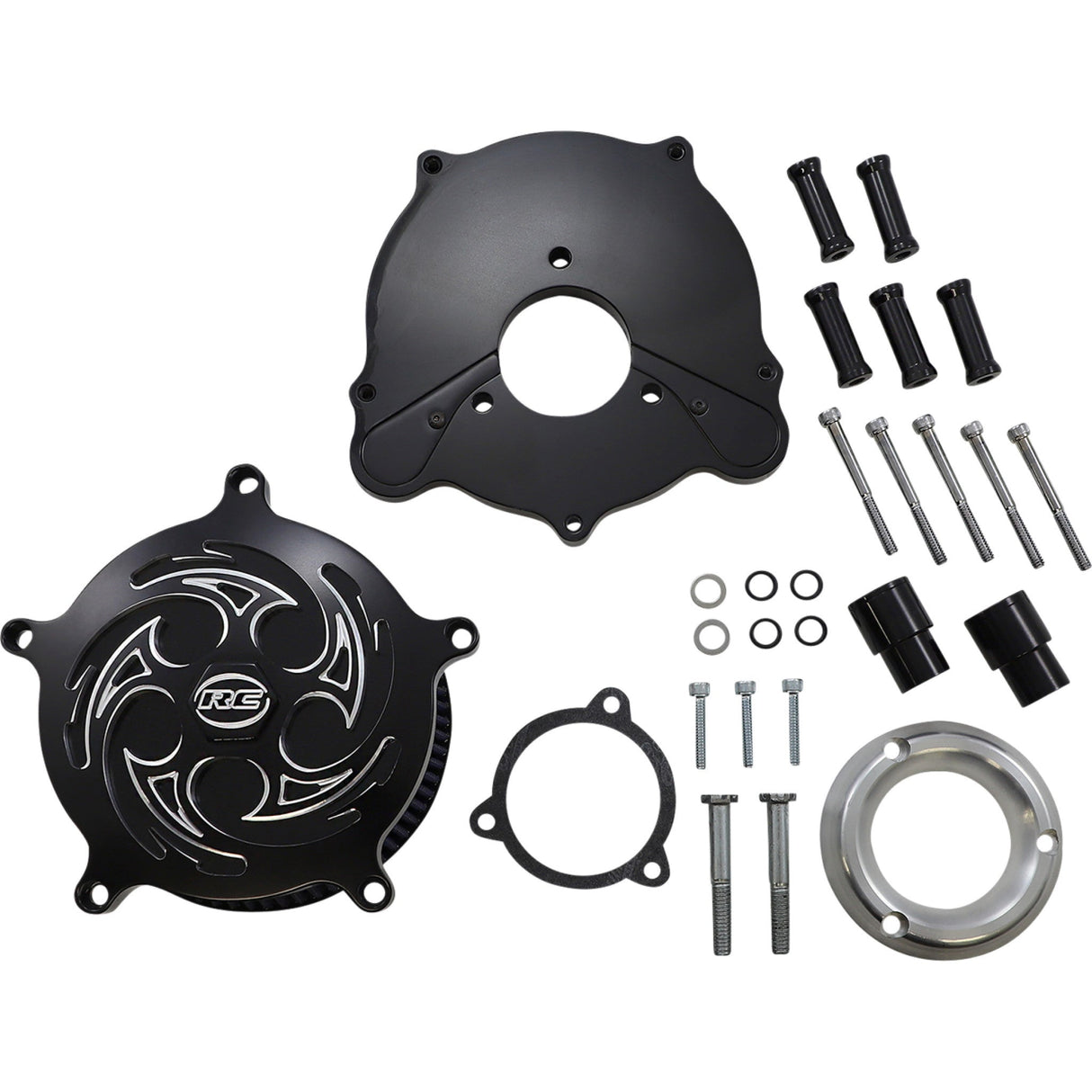 RC COMPONENTS 1010-1689 AC-01B-85E Airstrike Air Cleaner - Eclipse Air Cleaner - Black