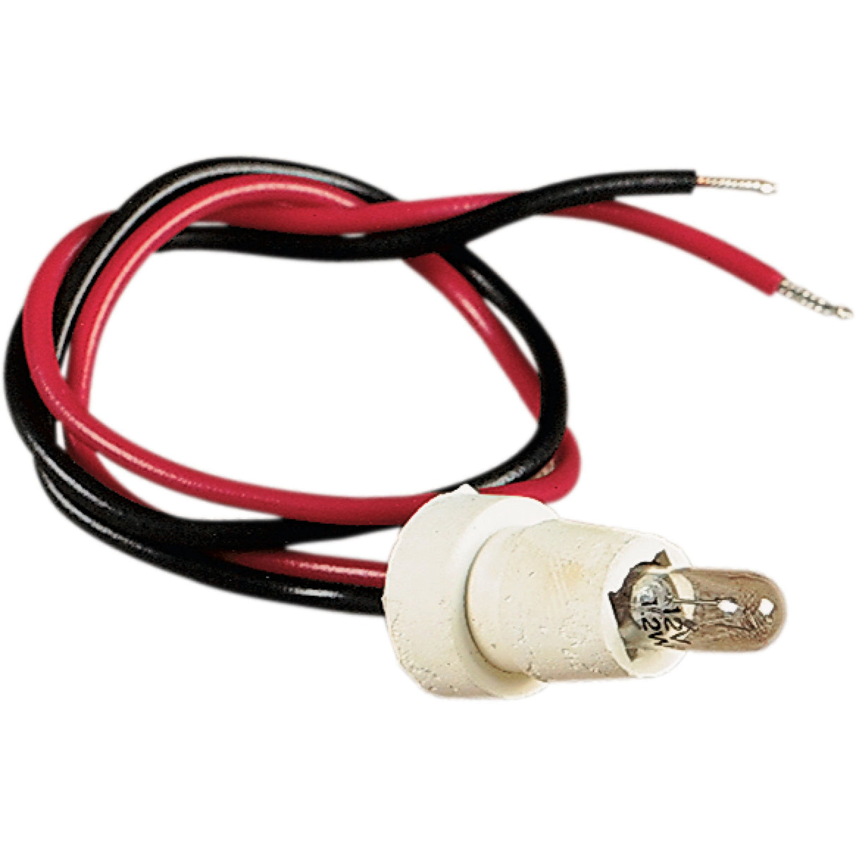 DRAG SPECIALTIES DS-243804 Replacement Components for Mini Speedos and Tachs — Bulb Assembly Replacement Rubber Socket/Bulb for Mini Speedos and Tachs