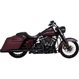Vance & Hines Torquer 450 Slip-On Mufflers Black - 46674 For Harley Touring 2017-2026