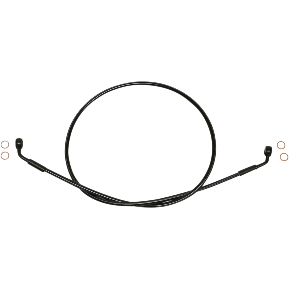 Magnum Shielding XR Stainless Extreme Response Front Brakeline Kit Brake Line EZ Align Steel Black For Harley Sportster 2004-2013